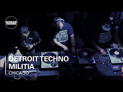 Detroit Techno Militia (313 The Hard Way) Boiler Room Chicago DJ Set