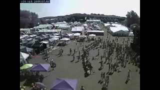 preview picture of video 'Vilde Vulkaner Festival 2009 - Timelapse video'