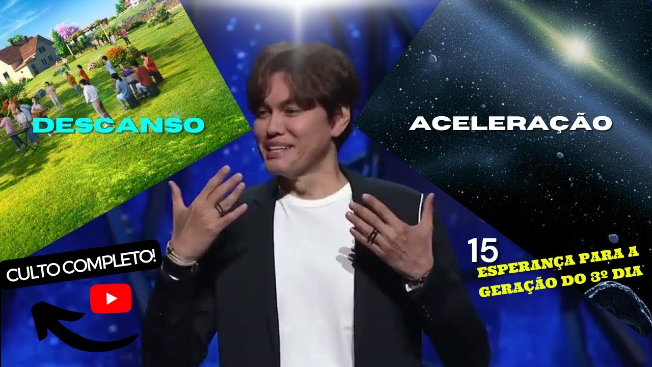🔴Descanso e Aceleração 15 COMPLETO🔴 ESPERANÇA PARA A GERAÇÃO DO TERCEIRO DIA I Joseph Prince I HESED