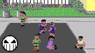 Street Sports Basketball (Evercade - The C64 Collection 2) Gameplay