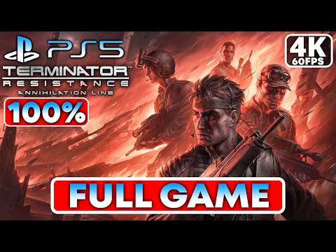 TERMINATOR RESISTANCE Annihilation Line DLC Gameplay Walkthrough FULL GAME (4K/60FPS) No Commentary
