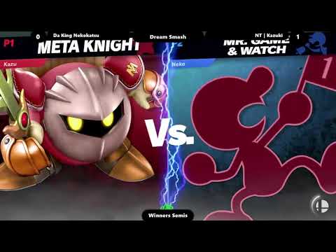 DMU #27 - NT | Kazuki (Meta Knight) vs Nekokatsu (G&W) - Winners Semis