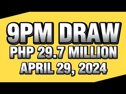 LOTTO 9PM DRAW RESULT TODAY APRIL 29, 2024 #lottoresulttoday #pcsolottoresults #stl