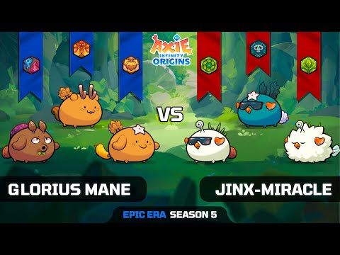 GLORIUS MANE VS JINX!  | King vs AgusMEMO | TOP 500 | SEASON 5 | AXIE ORIGINS