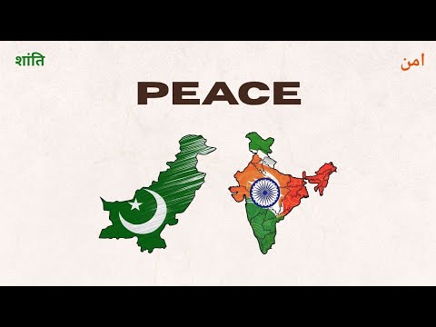 Peace- BHB ( Official lyrical video ) | Prod by @a7am_music  | India Pakistan peace song
