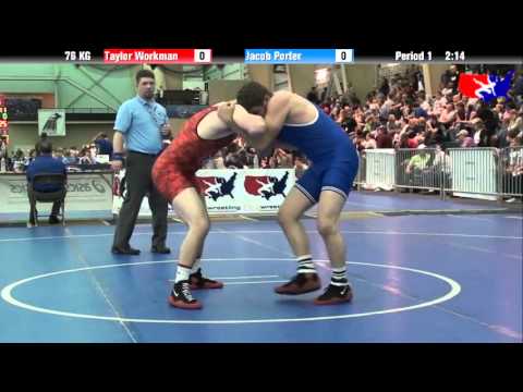 Taylor Workman vs. Jacob Porter at 2013 FILA Cadet Nationals - FS