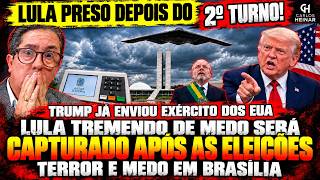 🚨 URGENTE! LULA TREMENDO DE MEDO! TRUMP JÁ CERCOU O BRASIL! O BARBA SERÁ PRESO DEPOIS DO 2º TURNO!