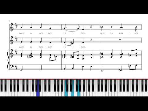 E. Humperdinck: "Abendsegen" (Evening Prayer) - Piano Arrangement & Sheet Music