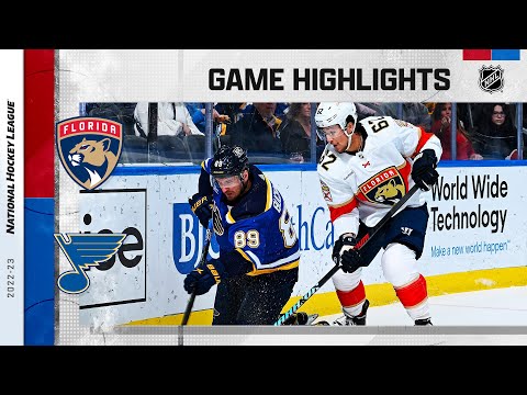 Panthers @ Blues 2/14 | NHL Highlights 2023