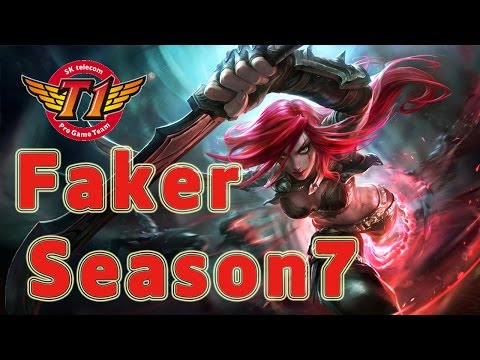 SKT T1 Faker Katarina MID vs Ryze Patch 6.24