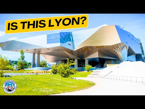Lyon France Walking Tour to See the CITY OF THE FUTURE