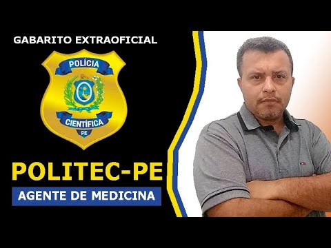Politec PE 2024 - Gabarito Extraoficial - Correção da Prova - Agente de Medicina Legal