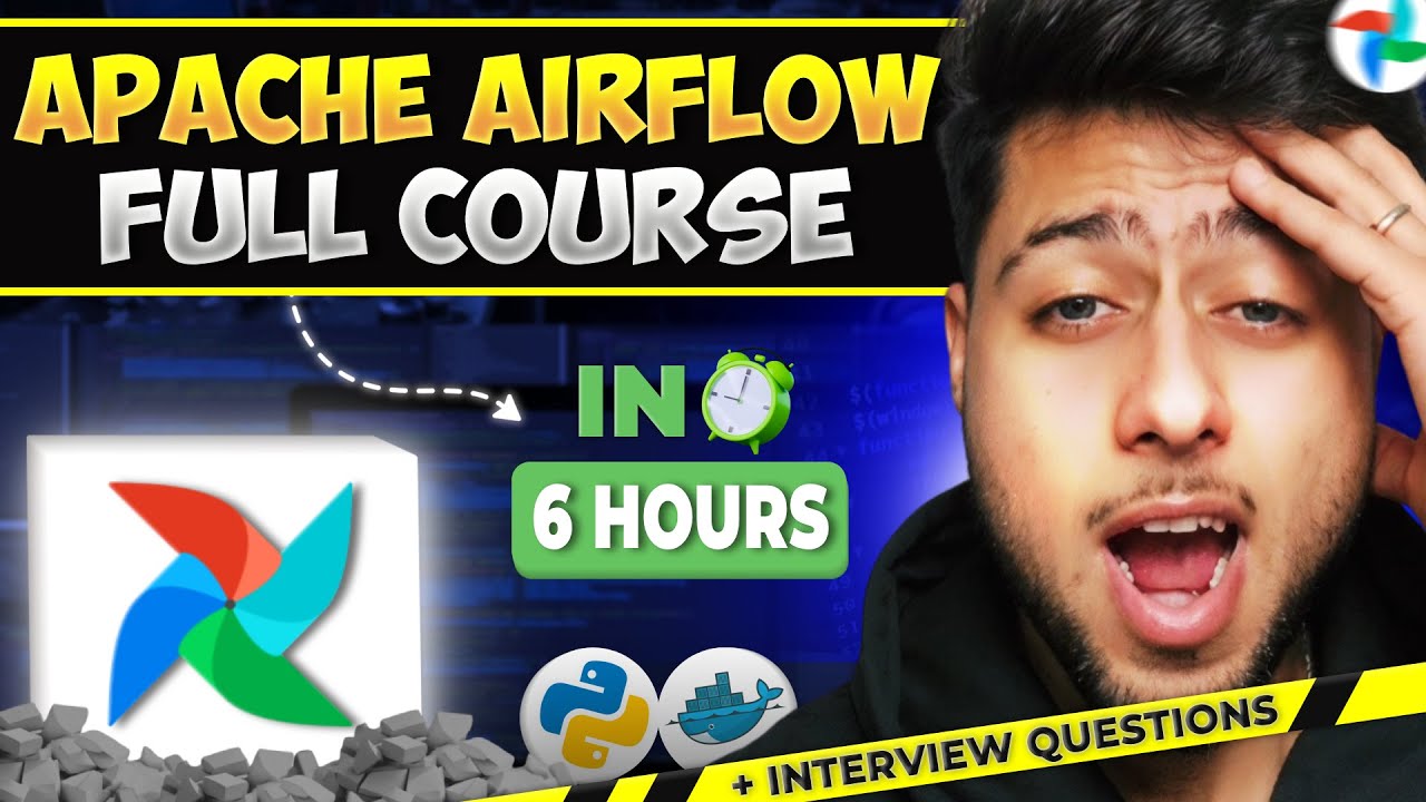 Airflow Tutorial For Beginners (2026) | Apache Airflow Full Course