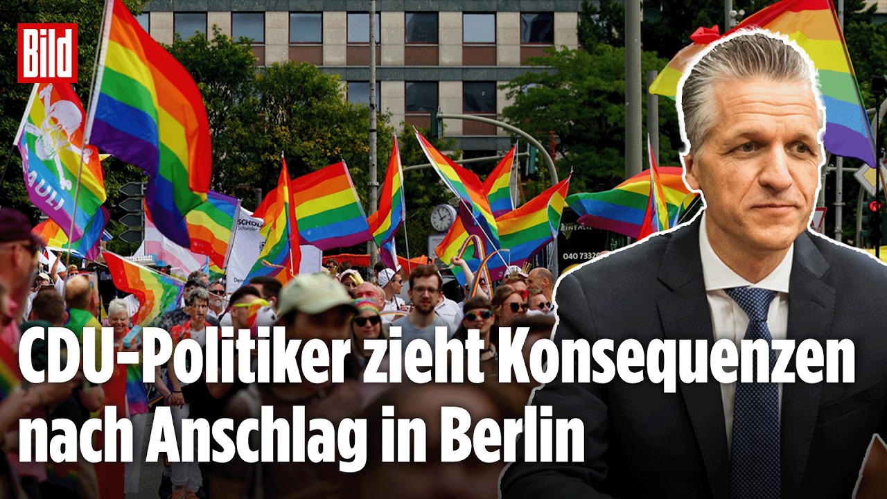 Nach CSD-Attentat: Union-Fraktionsvorsitzender fordert härteren Umgang mit Gefährdern
