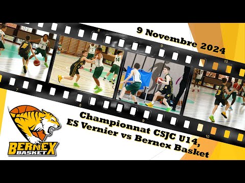Match U14 CSJC à ES Vernier, 9 novembre 2024, Full Highlights Tyler HALBERT