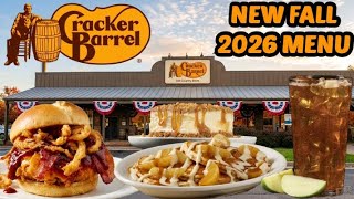 Cracker Barrel’s NEW 2026 Fall Menu Lineup Review (New Chicken Items & Apple Inspired Menu)