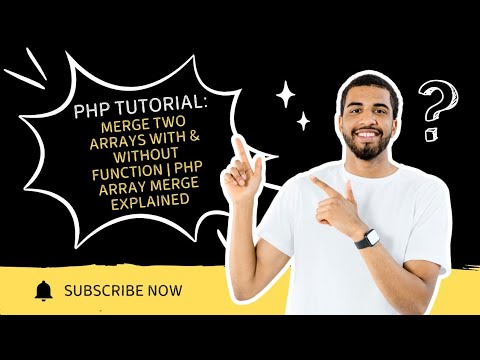 Php Tutorial Merge Two Arrays With Without Function Php Array Merge Explained