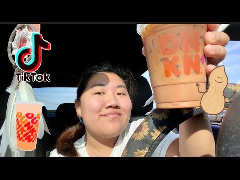 Tik Tok Recommended My Dunkin Donuts Order | Peanut...
