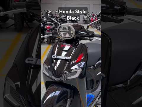 New Honda Stylo 160 Black