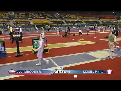 Doha 2021 SMF - L32 - Imboden USA v Loisel FRA