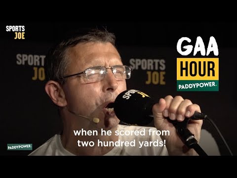 Larry O'Gorman sings Wild Swans' Dancing At The Crossroads | GAA Hour Live Wexford