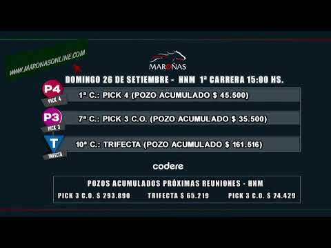 CARRERAS HIPODROMO MARONAS 25/9/2021 WWW.MARONASONLINE.COM