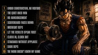 Silent Discipline | Gym Motivation Rap Rock Playlist 2026