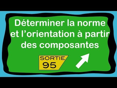 comment trouver k vecteur