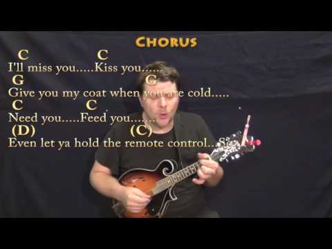 Grow Old With You (Adam Sandler) Mandolin Cover Lesson in G with Chords/Lyrics