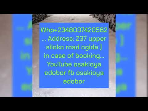 Osakioya Edobor Aka Ojukwu 1 Latest album Titles: (Egiafiwerie )