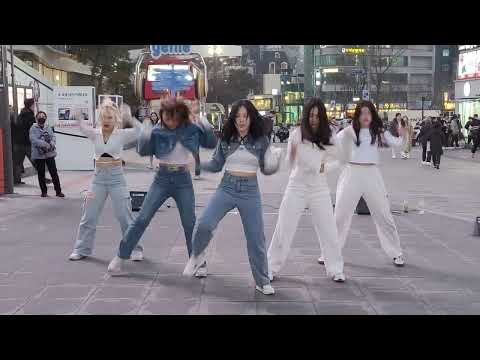 2023.03.19/신촌버스킹/댄스팀 언네임드/ANTIFRAGILE/앵콜곡5