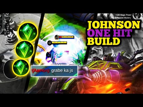 JOHNSON ONE SHOT BUILD | TRY THIS BUILD ON JS | MOBILE LEGENDS JOHNSON TIPS & TRICKS | MLBB
