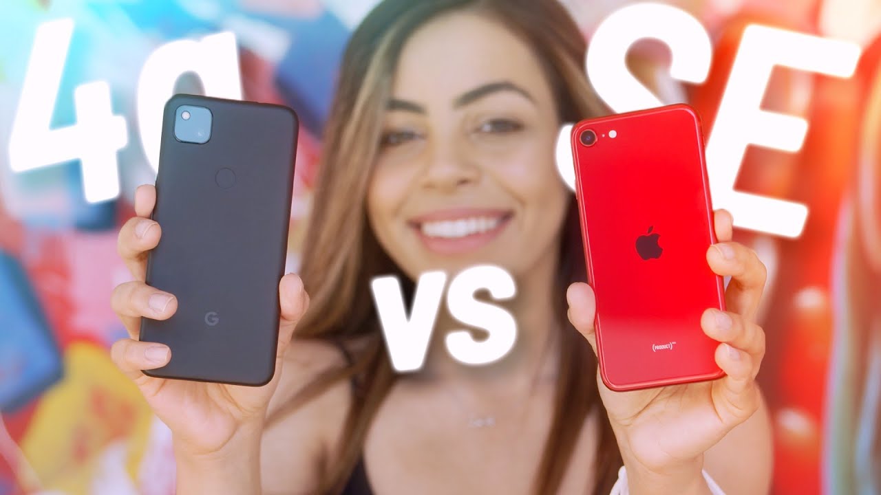 Pixel 4a vs iPhone SE Camera Test & Review!