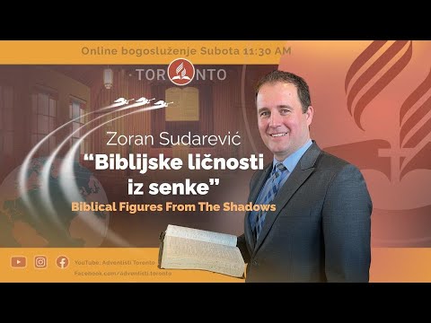 Zoran Sudarević " Biblijske ličnosti iz senke" - 2025-01-03