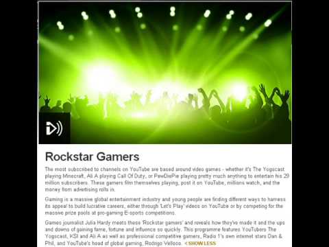 Radio 1 - RockStar Gamers 2014