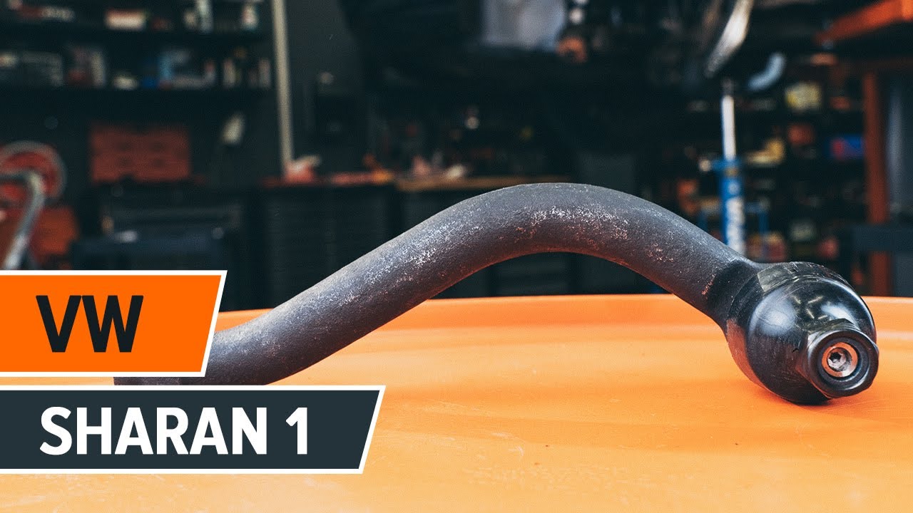 Jak vyměnit kulový čep řízení na VW Sharan 1 – návod k výměně