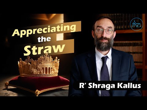 Appreciating the Straw | Rabbi Shraga Kallus