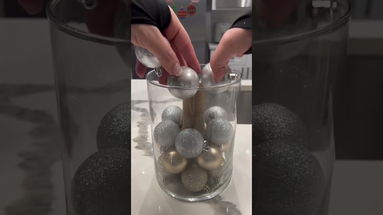 🌲Viral Centerpiece Idea🌲 #christmas #crafts #christmascrafts #diys