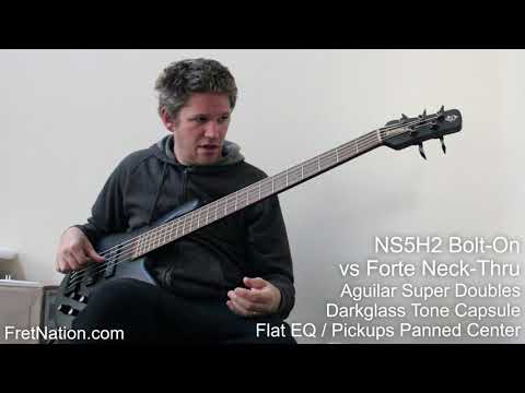 Spector Bolt-On vs Neck-Thru Bass Examples from FretNation