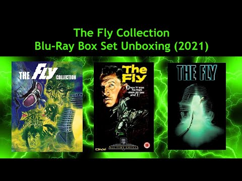The Fly Collection Blu-Ray Box Set Unboxing (2021)