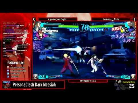 PersonaClash Dark Messiah - P4AU - Winner's R3 - Kyokugenfight vs. Yuzuru_Akie