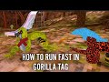 How To Run Fast In Gorilla Tag Gorilla Tag Running Tutorial