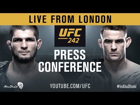 Khabib Nurmagomedov and Dustin Poirier Look Ahead to Their UFC 242 Title Fight