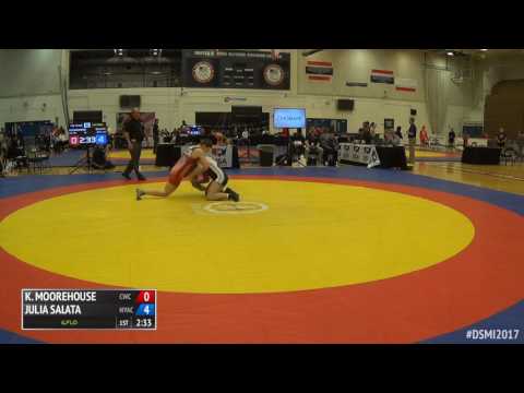 75 1/4 Final - Kacie Moorehouse (Choker WC) vs. Julia Salata (NYAC)