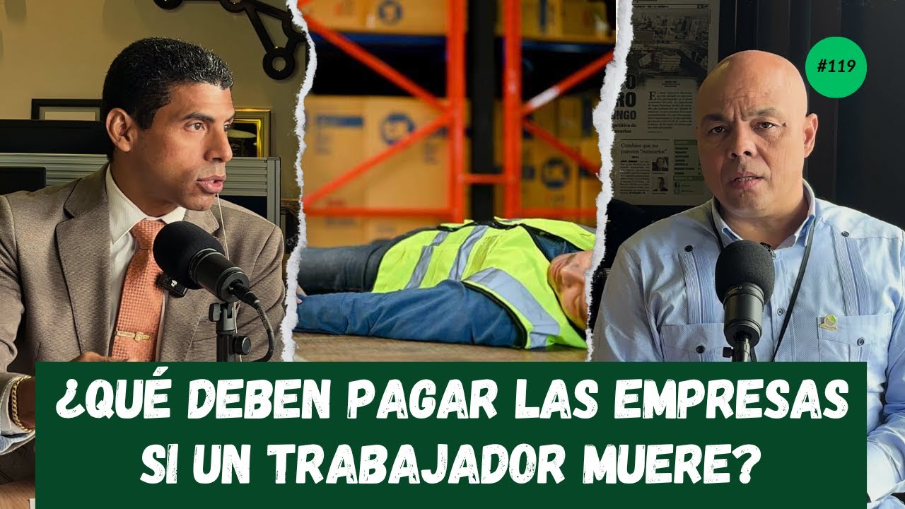¿Qué deben pagar las empresas si un trabajador muere? Explicación clara | elDinero Podcast Ep. 119