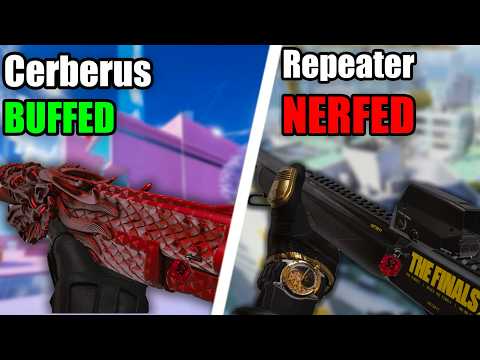 Cerberus BUFFED + Repeater NERFED + More - The Finals patch 9.9 EXPLAINED