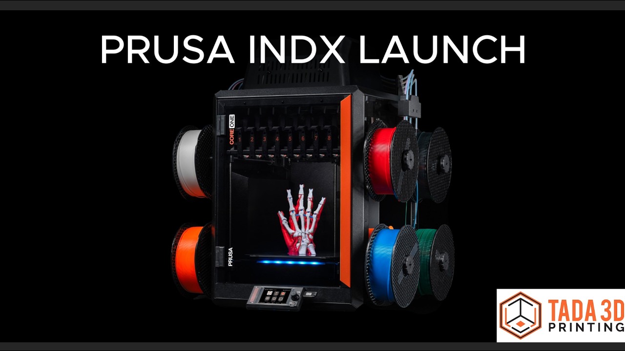 Prusa INDX Launch! 4 or 8 Nozzles!