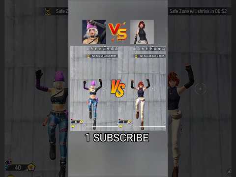 Dasha Vs Olivia 🗿☠️Free Fire Character Vs #freefire #ff #ffmax  #short #Gaming #BimasGaming🗿☠️