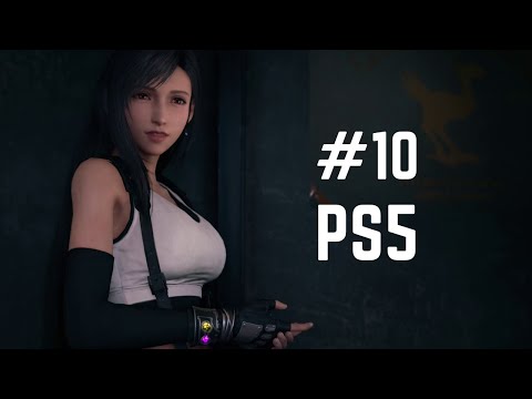Final Fantasy 7 Remake Walkthrough Gameplay Part 10 - The Promise (PS5)(1080p HD)