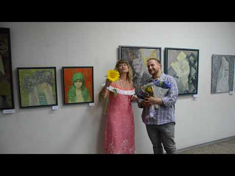 "Мавка" на открытии выставки Романа Петрука.4.07.2018 - YouTube